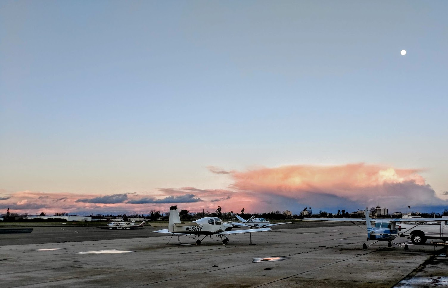 Chandler 2-17-19 with evening Moon.jpg